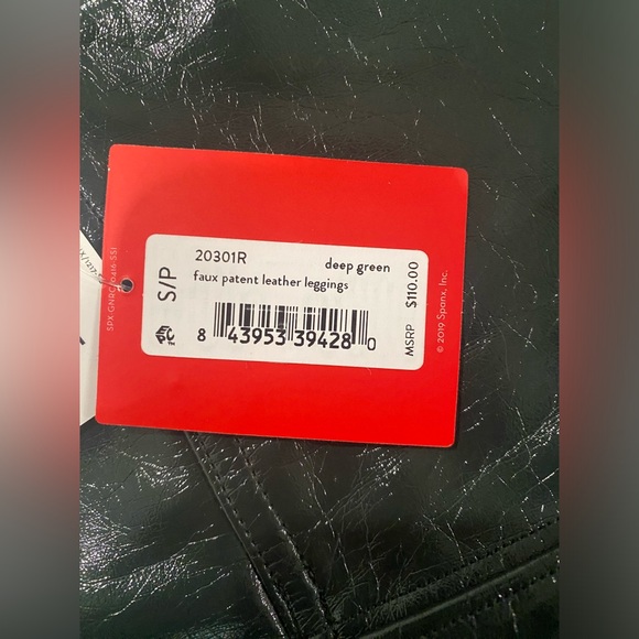 Spanx faux leather leggings - Picture 4 of 4